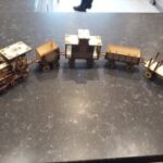 Laser Cut Christmas Train DXF File