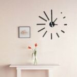 Laser Cut Modern Fashion Creative Wall Clock