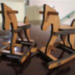 Rocking Horse Laser Cut Free Vector