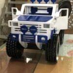 Laser Cut Monster Truck Toy DXF File