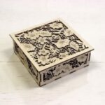 Laser Cut Wooden Box DXF File
