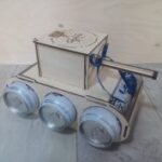 Laser Cut Tank Drink Holder Free Vector