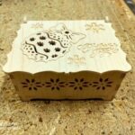 Laser Cut New Year Gift Box Christmas Eve Box DXF File