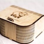 Laser Cut Small Gift Box Wooden Jewelry Box Free Vector