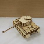 Tank Pz Kpfw Laser Cut PDF File