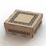 Laser Cut Box Pattern DXF File