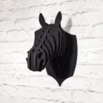 Laser Cut Horse Head Wall Mount Free Vector