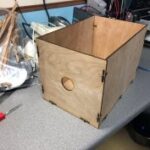 Laser Cut Simple Storage Box DXF File