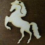 Laser Cut Wooden Decor Horse Free Vector