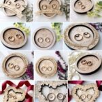 Laser Cut Ring Box Template Heart Shape Free Vector