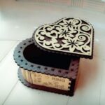 Laser Cut Personalized Jewelry Box Template Free Vector