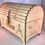Laser Cut Treasure Chest 5mm SVG File