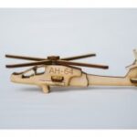 Helicopter Laser Cut Kit DXF File