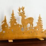 Laser Cut Christmas Window Decorations Free Vector