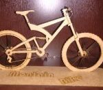 Bicycle 3D Puzzle Free Vector