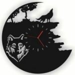 Vinyl Watches Wolf Cdr Free Vector