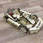 Laser Cut Go Kart Car 3mm Free Vector