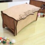 Laser Cut Wooden Box With Lid 3mm Free Vector