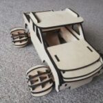 Laser Cut Wooden Toy Truck 3D Model Free Vector