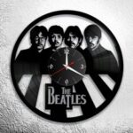 Laser Cut The Beatles Vinyl Record Wall Clock Free Vector