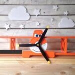 Laser Cut Airplane Shelf Nursery Kids Room Wall Shelf Free Vector