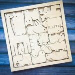 Laser Cut Animals Puzzle For Kids Free Vector