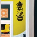 Laser Cut Wall Clock for Kitchen Template Free Vector