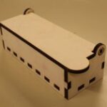 Laser Cut Pen Box SVG File