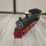 Laser Cut Wooden Train Locomotive Steam Engine 3mm SVG File