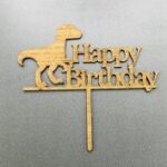 Laser Cut Dinosaur Cake Topper Birthday Cake Decorations Free Vector