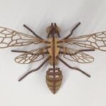 Laser Cut Bee Puzzle 3mm Acrylic Plywood DXF File
