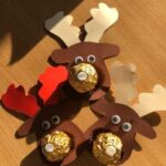 Laser Cut Christmas Toy Deer with Candy Free Vector