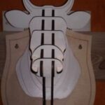 Cow Head 3D Puzzle Free Vector