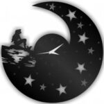 Rusalka Na Lune Maet Dlya Rezki Cdr Free Vector