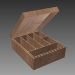 Laser Cut Small Dominion Storage Box
