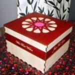 Gift Box Laser Cut DXF File