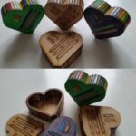 Heart Box Flat DXF File