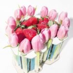 Laser Cut Heart Shape Chocolate Bouquet Gift Box Basket Free Vector