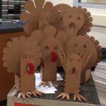 Laser Cut Turkey Box Thanksgiving Ideas Turkey Craft Free Vector