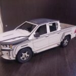 Laser Cut Toyota Hilux 3D Cutting Hdf 2 5mm Free Vector
