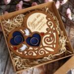 Laser Cut Heart Shaped Engagement Ring Box Wedding Proposal Ring Box Free Vector