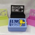 Laser Cut Cute Gift Box With Lid DXF File