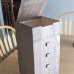 Laser Cut Chest Of Drawers SVG File