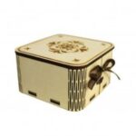Laser Cut Personalised Small Wooden Gift Box Free Vector