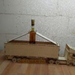 Laser Cut Wooden Gift Box Truck Free Vector