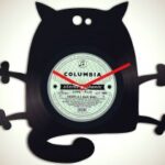 Laser Cut Grumpy Cat Wall Clock Free Vector
