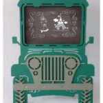 Laser Cut Jeep Picture Frame Free Vector