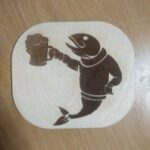 Laser Cut Engrave Fish & Beer Free Vector