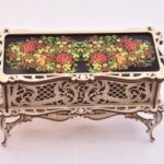 Laser Cut Wooden Decorative Box Free Vector