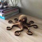 Laser Cut Octopus Layered Wooden DXF File